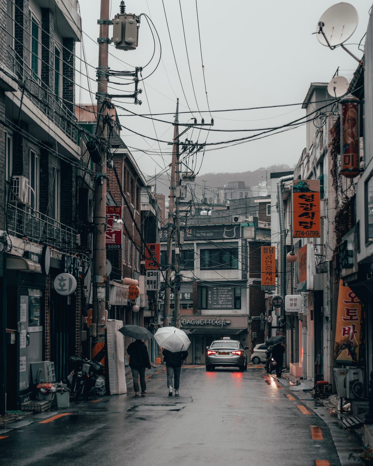 A gloomy day in Haebangchon